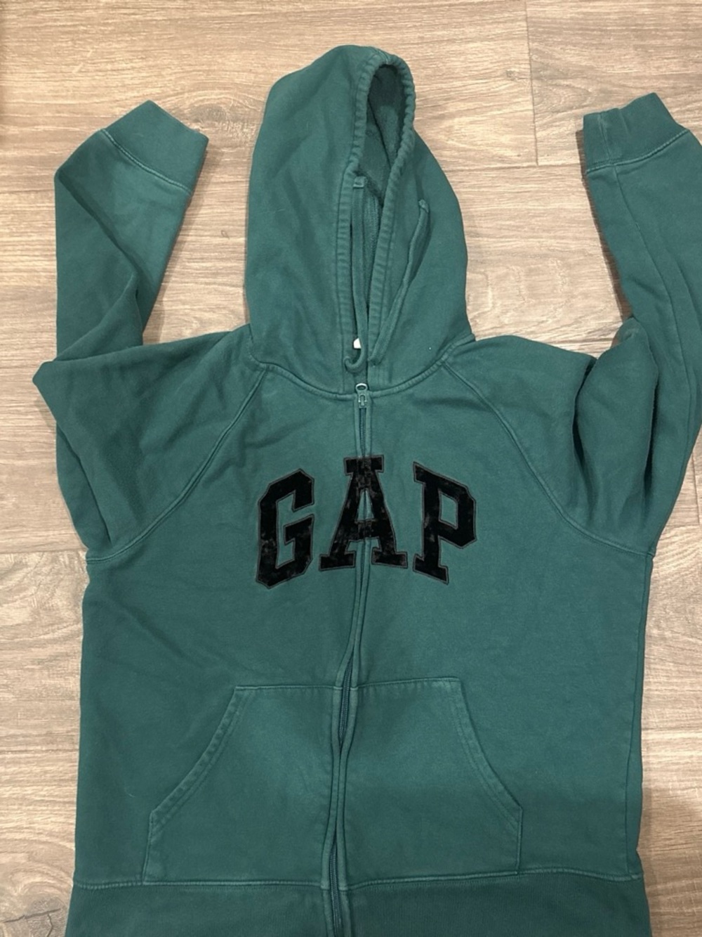 GAP Kids Teal Green Full-Zip Hoodie